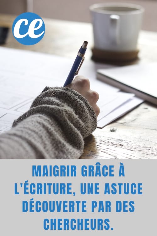 L'écriture fait maigrir : Maigrir Grâce à l'Écriture, une Astuce Découverte par des Chercheurs.