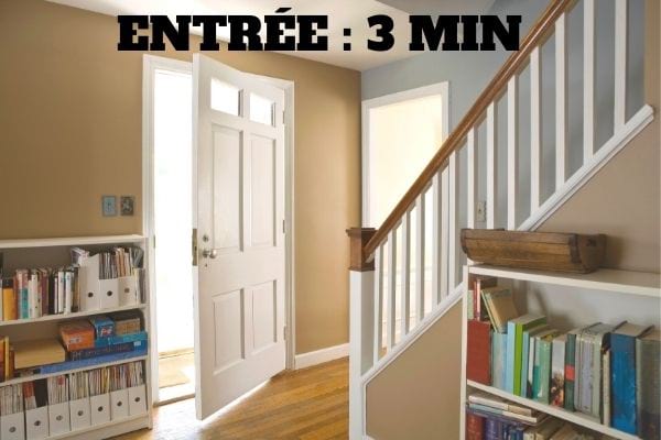 La méthode facile pour nettoyer l'entrée en 3 minutes chrono.