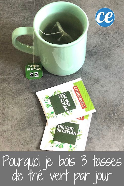 Pourquoi Je Bois 3 Tasses de Thé Vert Par Jour