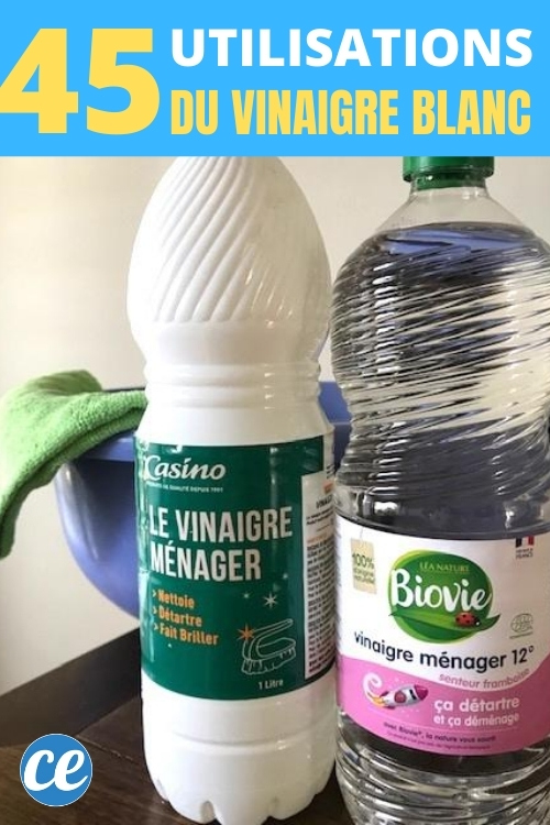 45 Usages du Vinaigre Blanc Qui Vont Vous Laisser Bouche Bée.