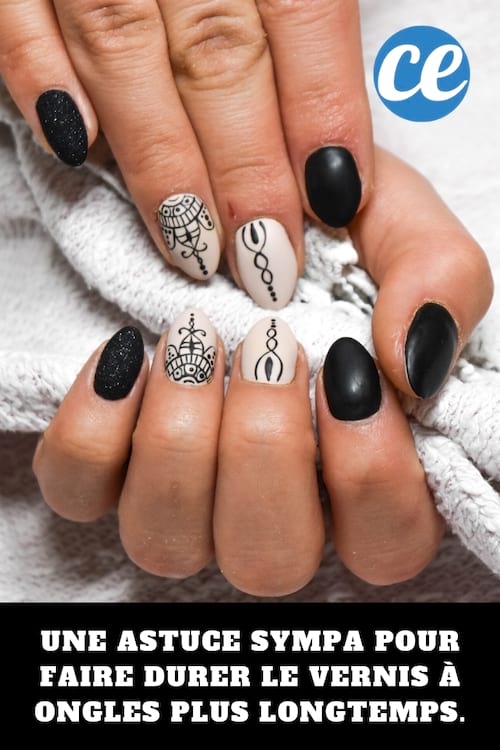 Vernis qui dure longtemps : Une Astuce Sympa pour Faire Durer le Vernis à Ongles plus Longtemps.