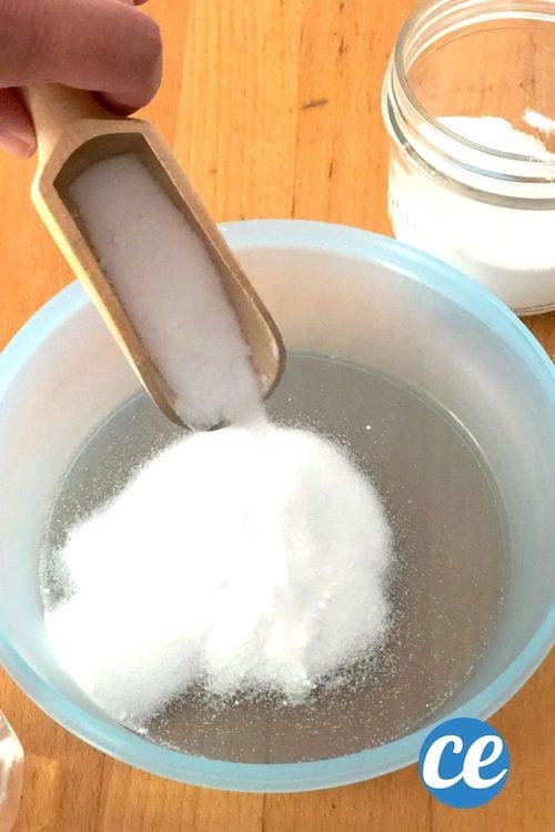 du bicarbonate pour faire des pastilles lave-vaisselle DIY