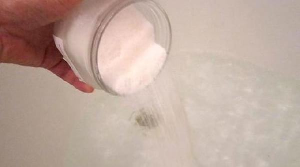 combattre stress bicarbonate bain