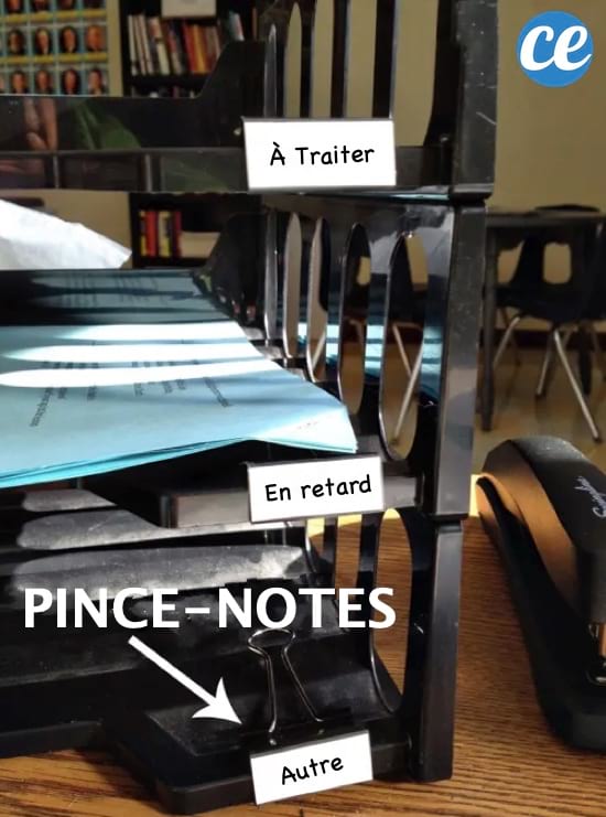 Des pinces-notes pour faire des étiquettes interchangeables