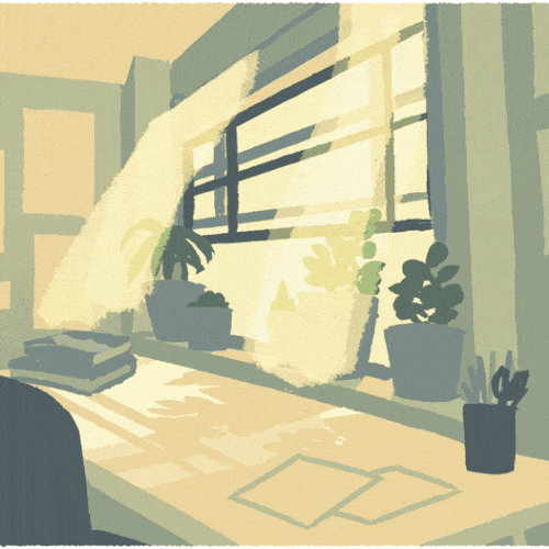 courant d'air et rideau qui volent