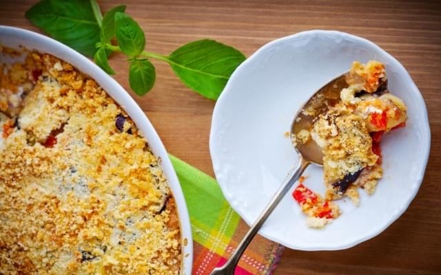 crumble de légumes recette facile