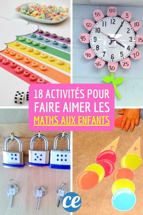 18 Activités Amusantes Pour Faire AIMER LES MATHS aux Enfants.