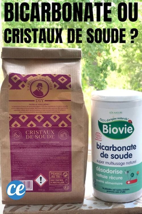 Quelle Différence Entre Bicarbonate de Soude et Cristaux de Soude