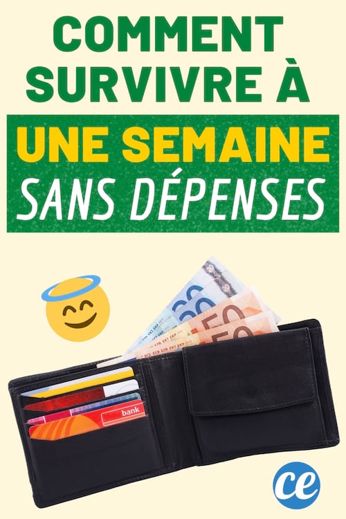 Comment Survivre à une Semaine Entière SANS Aucune Dépense.