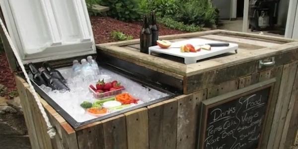 Coffre à glace pour congélateur