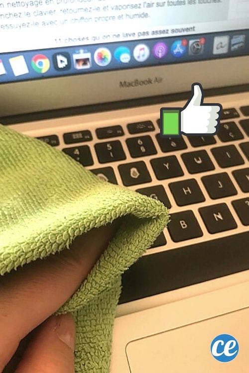 comment nettoyer le clavier de l'ordinateur