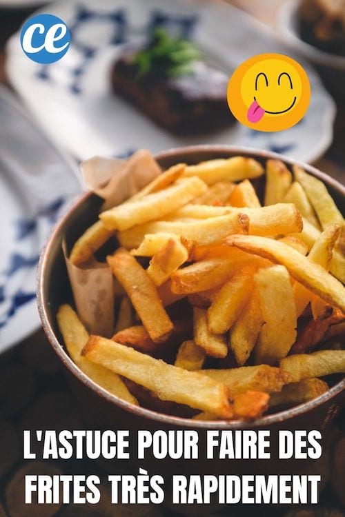 Un plat de frites croustillantes faites maison
