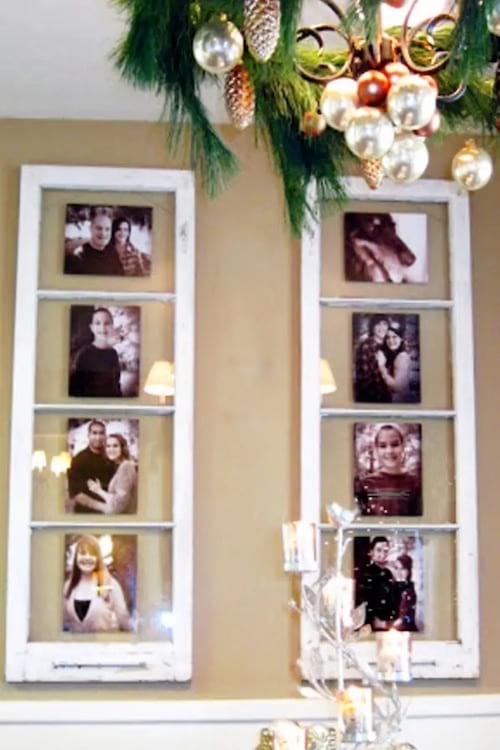 Plusieurs cadres pour des photos de famille