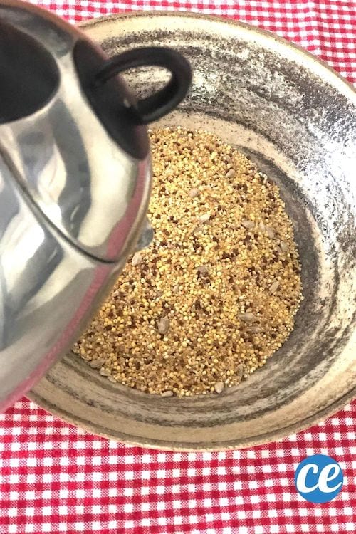 Préparer un taboulé avec une bouilloire