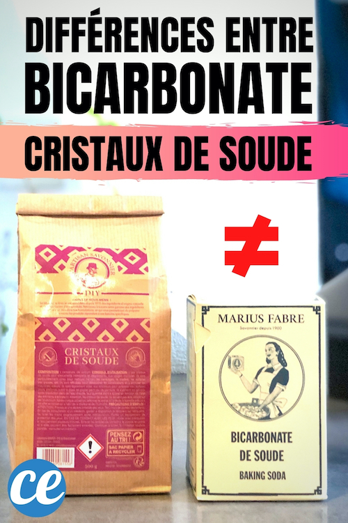 Quelle Différence Entre Bicarbonate de Soude et Cristaux de Soude