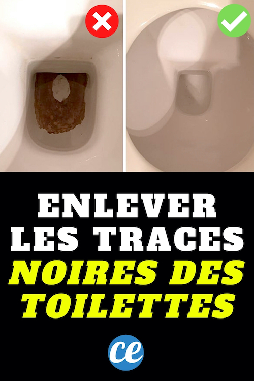 Traces Noires Au Fond Des Wc L Astuce Naturelle Pour Les Liminer Sans Effort