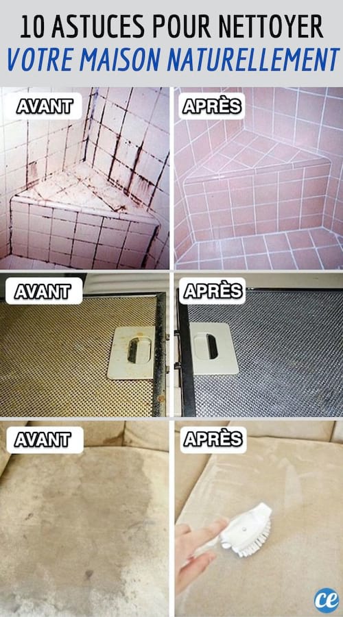 10 Astuces Ultra Efficaces Pour Nettoyer Votre Maison NATURELLEMENT.