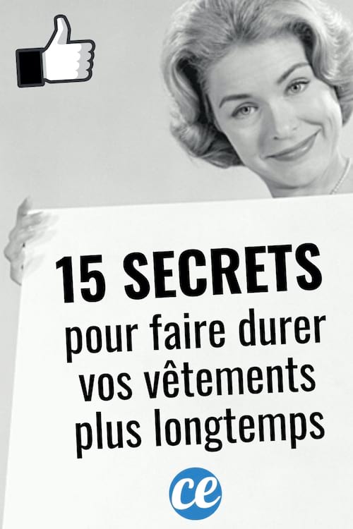 15 Trucs de Grand-Mère Pour Faire Durer Vos Vêtements Beaucoup Plus Longtemps.