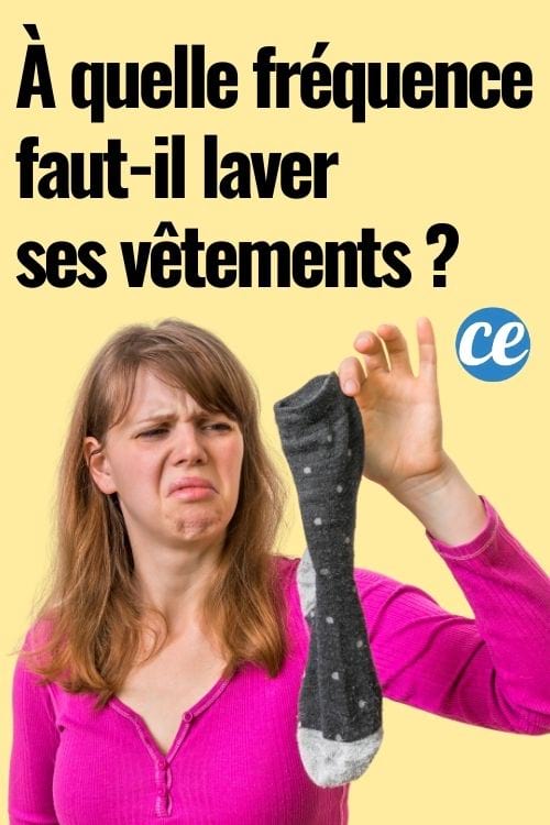 À quelle fréquence faut-il laver ses vêtements ?