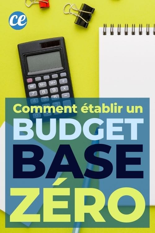 Établir un budget base zéro peut vous aider à économiser BEAUCOUP d'argent.