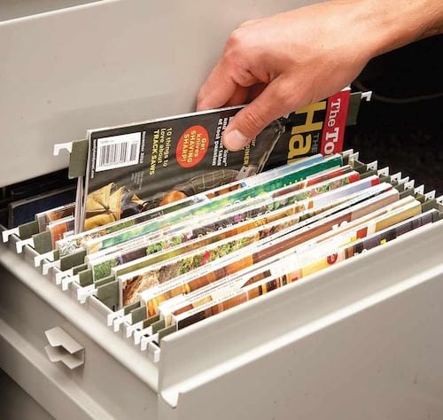 Rangement des magazines