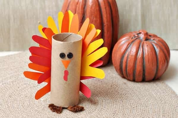 bricolage enfant poule en carton