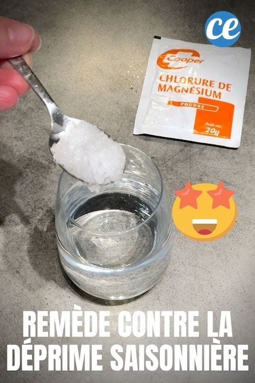 du chlorure de magnésium contre la déprime
