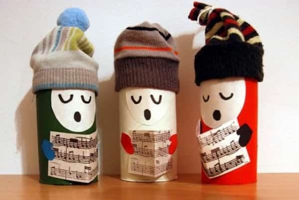 personnage déco noel diy carton