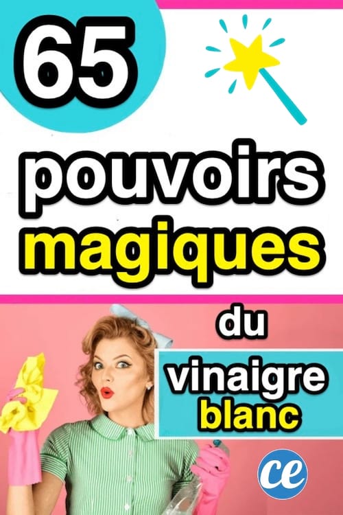 65 Pouvoirs Magiques du Vinaigre Blanc Que Personne Ne Connaît.
