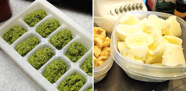 Utilisez un bac à glaçons pour conserver vos herbes fraîches.