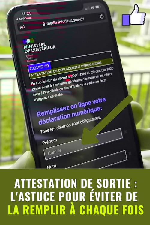 Attestation de Sortie : Cette Astuce Vous Évite de la Remplir à CHAQUE FOIS !