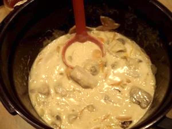 une blanquette de veau mijotée au micro-ondes