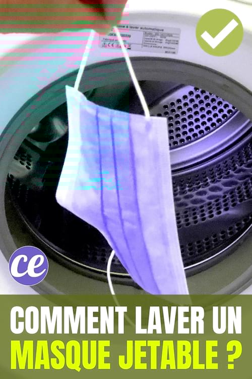Comment laver un masque chirurgical en machine à laver pour qu'il reste efficace