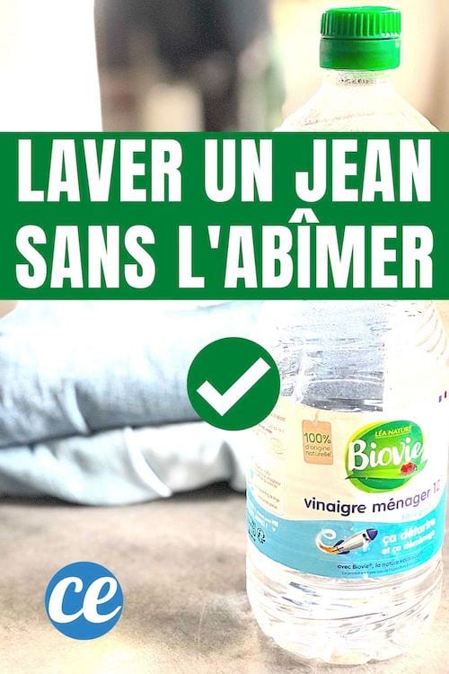 Du vinaigre blanc pour laver les jeans sans les abîmer