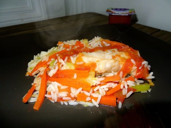 de la limande aux limandes préparée en papillote au four micro-ondes