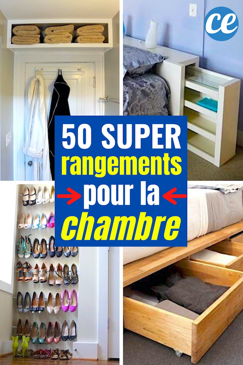 Super Idées de Rangement Pour Mieux Organiser Votre Chambre