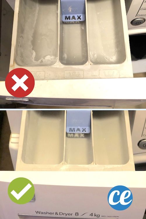 Dans Quelle Compartiment Mettre La Lessive Lave Linge : Comment Nettoyer un Bac à Lessive Encrassé Sans Frotter.