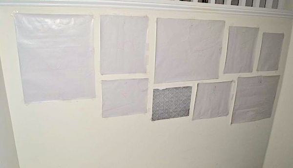 Astuce pour tester la disposition des cadres au mur