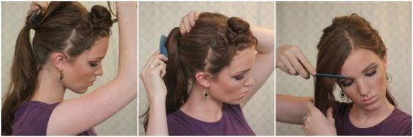 troisième tuto coiffure pour une queue de cheval parfaite