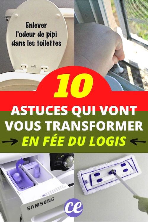 10 Astuces Extraordinaires Qui Vont Vous Transformer en Fée du Logis !