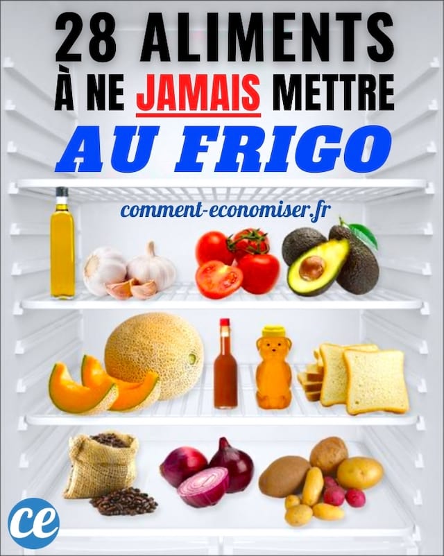 Les 28 aliments à ne JAMAIS mettre au frigo : huile d'olive, avocat, tomates... 