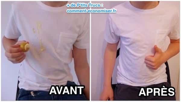 de la terre de sommières pour enlever les taches de mayonnaise