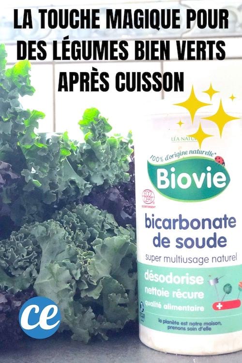 Du bicarbonate pour des légumes verts après cuisson