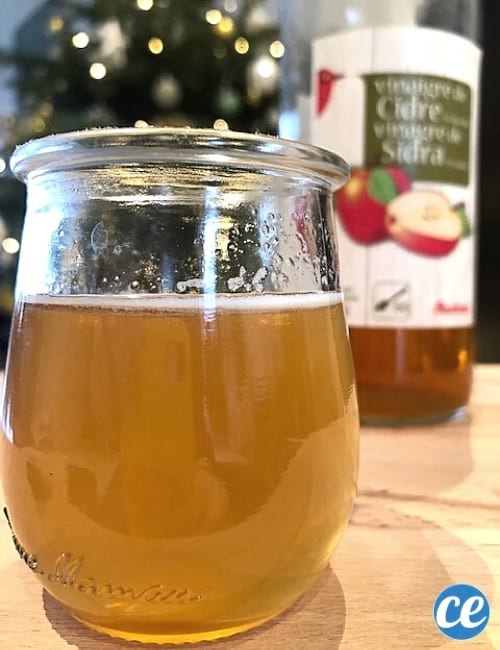 masque miel et vinaigre de cidre pour cheveux brillants