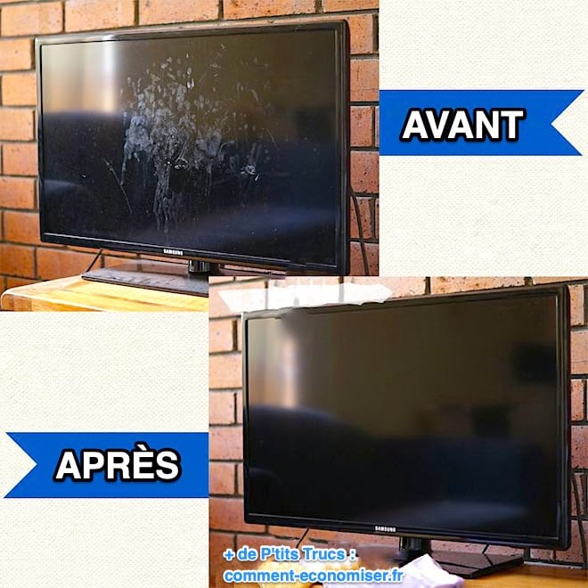 Comment nettoyer un écran TV sans le rayer ?
