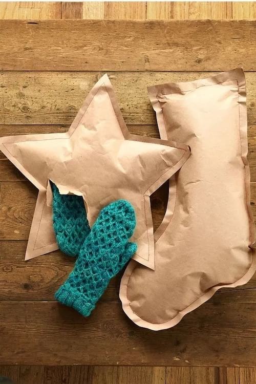 Emballage cadeaux avec différentes formes