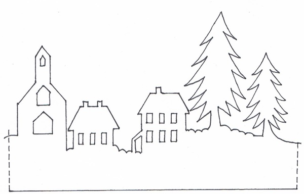 Dessin Vitre Gabarit Deco Fenetre Noel A Imprimer Une Super Idée Pour Décorer Ses Fenêtres Pour Noël en 2 Min Chrono.