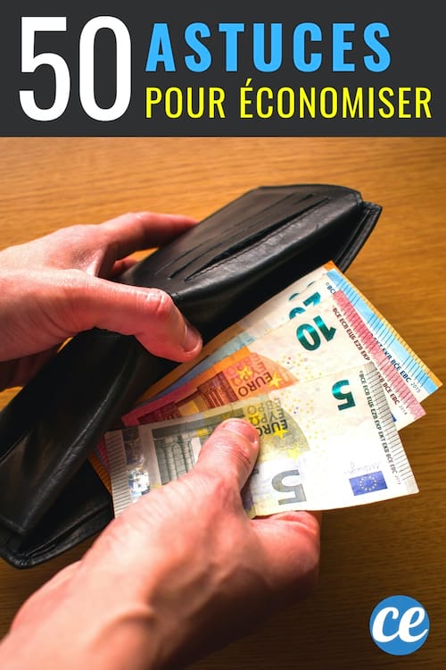Un porte feuille avec des billets de 5, 10, 20 et 50 euros