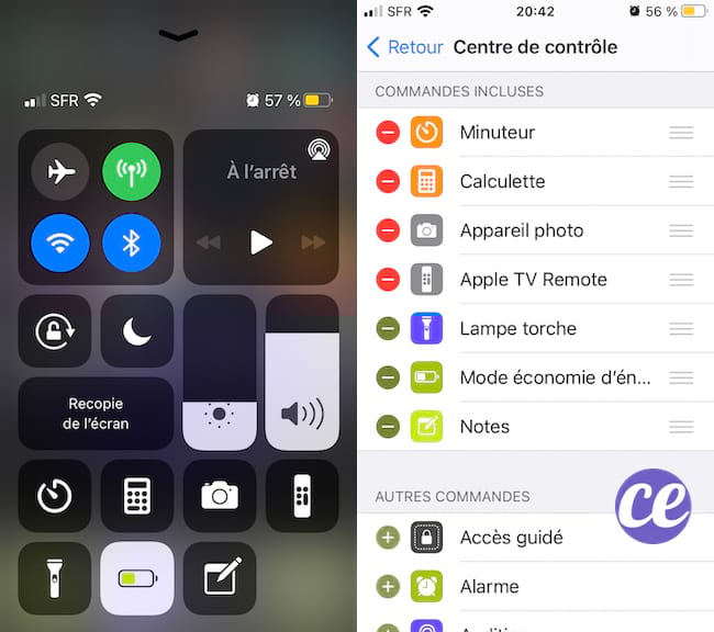 Comment personnaliser le centre de contrôle de l'iPhone