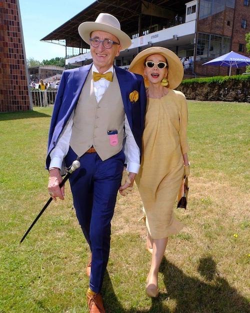 Couple allemand sous le soleil 